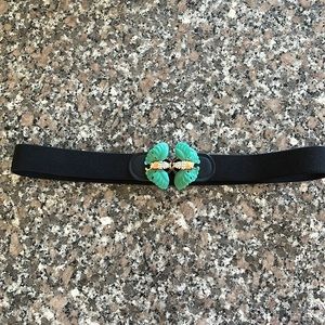 BCBGMAXAZRIA jade butterfly belt